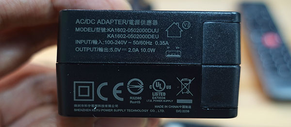SVICLOUD 8P 小雲電視盒內含配件 線材 充電頭規格